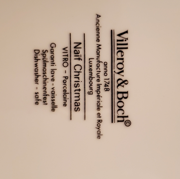 Villeroy and Boch "Christmas Naif" … - Picture 3 of 6